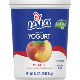 [12860] YOGURT LALA PEACH 32oz        