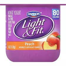 [935] YOGURT NONFAT PEACH 6oz       
