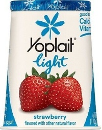 [4868] YOPLAIT LIGHT STRAWBERRY 6oz  