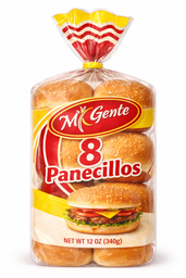[8309] PAN MI GENTE HAMBURGUERS 12oz