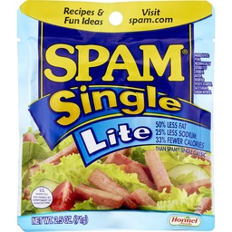 [8611] SPAM SINGLE LITE 2.5oz