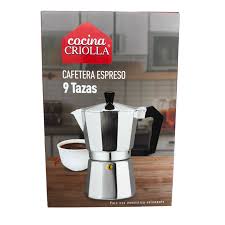 [7872] CAFETERA EXPRESO COCINA CRIO 9tz