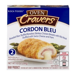 [6487] CORDON BLEU CHICKEN PQT 2 10oz