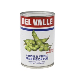 [7088] GANDULES VERDE DEL VALLE 15oz