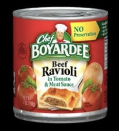 [6159] CHEF BOYARDEE RAVIOLI 7oz