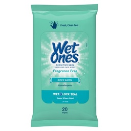 [8880] WET ONES EXTRA GENTLE 20 WIPES