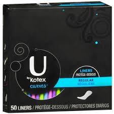[7737] KOTEX LINERS REG PQ 50