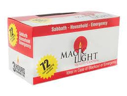 [8852] VELAS MAGIC LIGHT CAJA DE 72