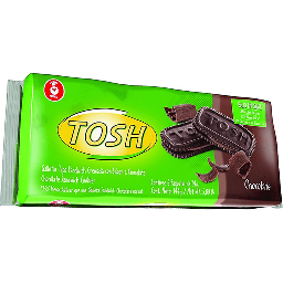 [7064] GALLETA TOSH CHOCOLATE PQT/2