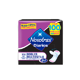 [8074] NOSOTRAS DIARIOS DOBLE PQ 100