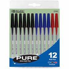 [7204] BOLIGRAFOS SURTIDOS PQ 12     