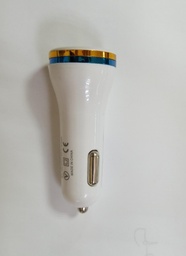 [13839] CARGADOR DE CARRO DUAL USB