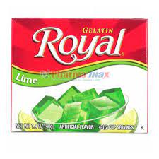 [11487] GELATINA ROYAL LIME 1.41oz