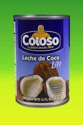 [14020] COLOSO LECHE DE COCO LITE 13.5 OZ