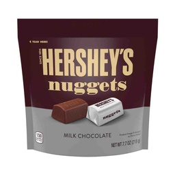 [14455] HERSHEY NUGGETS MILK CHOCOLATE  7.7oz
