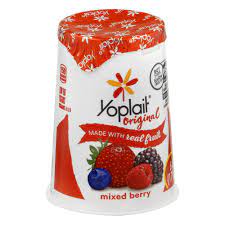 [12120] YOGURT YOPLAIT MIXED BERRY 6oz