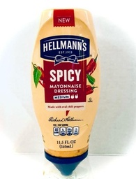 [7793] HELLMANN'S MAYO SQUEEZE SPICY 11.5oz