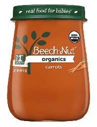 [7141] BEECH-NUT ORGANIC CARROT 4oz
