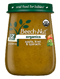 [5298] BEECH-NUT ORG APPLE/KIW/SPIN 4oz