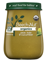 [5318] BEECH-NUT ORG PEAR/KALE/PEPI 4oz
