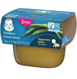 [7218] GERBER GREEN BEAN 2pack 2oz