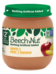 [13365] BEECH-NUT APPLE PEAR BANANA 4oz