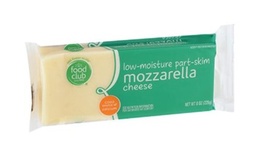 [1377] FOOD CLUB MOZZARELLA LOW FAT 8oz