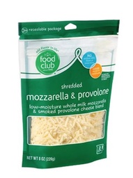 [9906] FOOD CLUB MOZZA&PROVOLONE 8oz