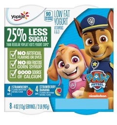 [2839] YOPLAIT PAW PATROL LOW/F PQT8 4oz