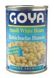 [2114] GOYA HAB BLANCAS LOW SODIO 15.5oz