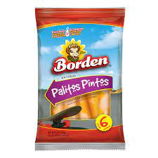 [8955] BORDEN PALITOS PINTOS 6pz