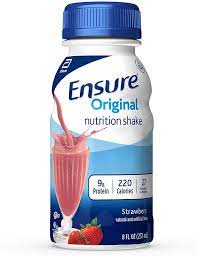 [3360] ENSURE STRAWBERRY 8oz W/IND