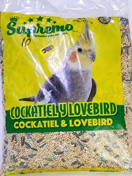 [4597] SUPREMO S212 COCKATIEL & LOVEBIRD 2lb