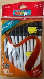 [1283] BOLIGRAFOS SMART NEGRO PK10