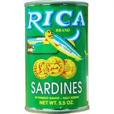 [11722] SARDINAS RICA EN SALSA 5.5oz