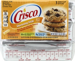 [7188] CRISCO BUTTER SHORTENING STICK 20 oz