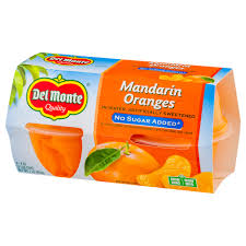 [4403] DEL MONTE DICED MANDARIN NO SUGAR
