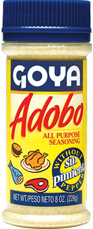 ​ADOBO GOYA SIN PIMIENTA 8oz