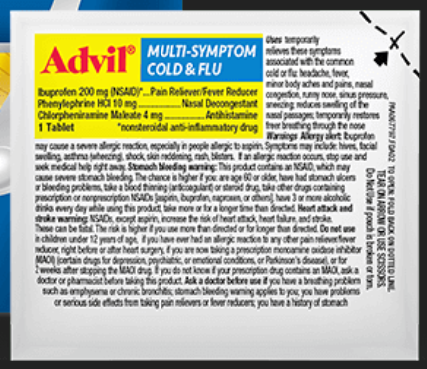 ADVIL COLD & FLU MULTI-SYMPTOM           