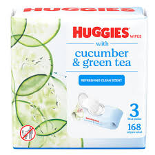 HUGGIES REFRESHING CLEAN 168 WIPES