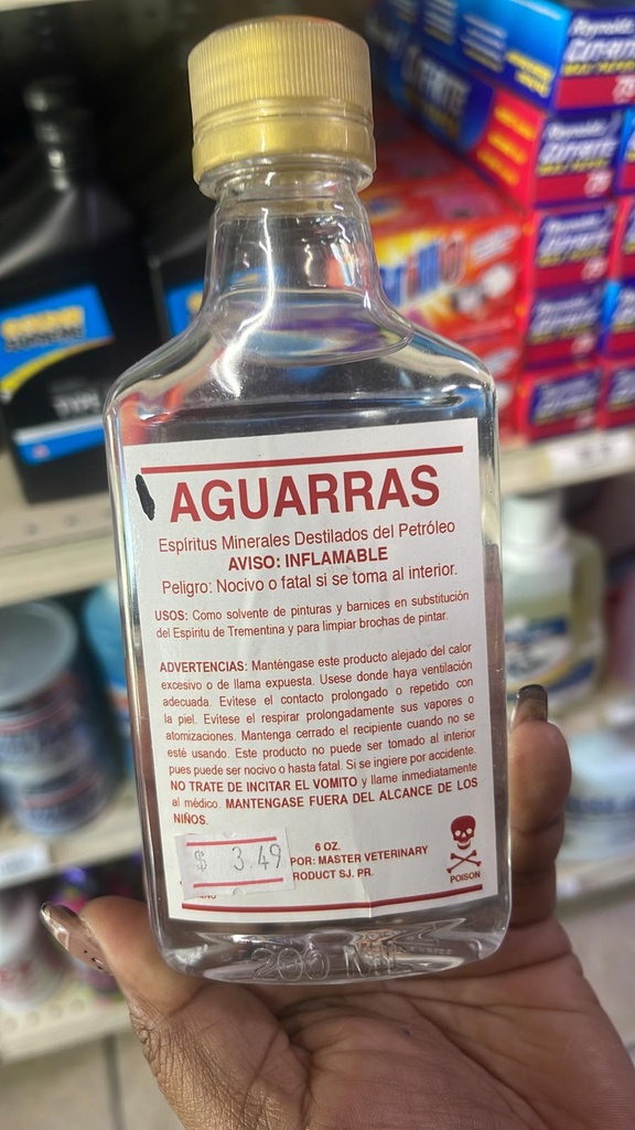 AGUARRAS 6oz                  