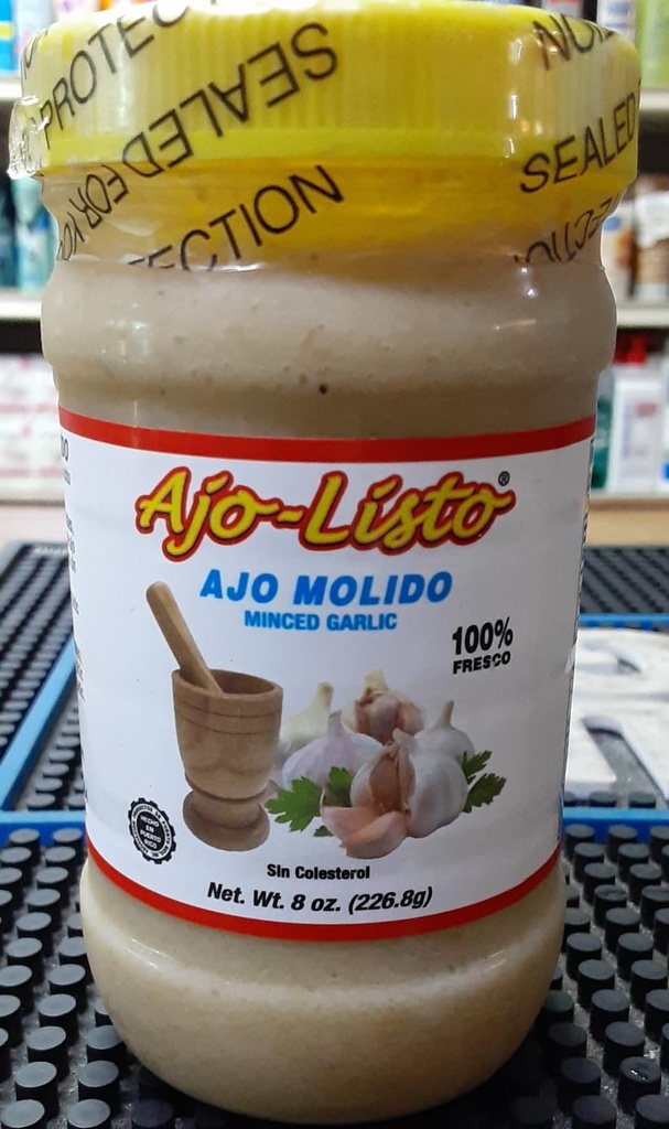 AJO LISTO MOLIDO 8oz          