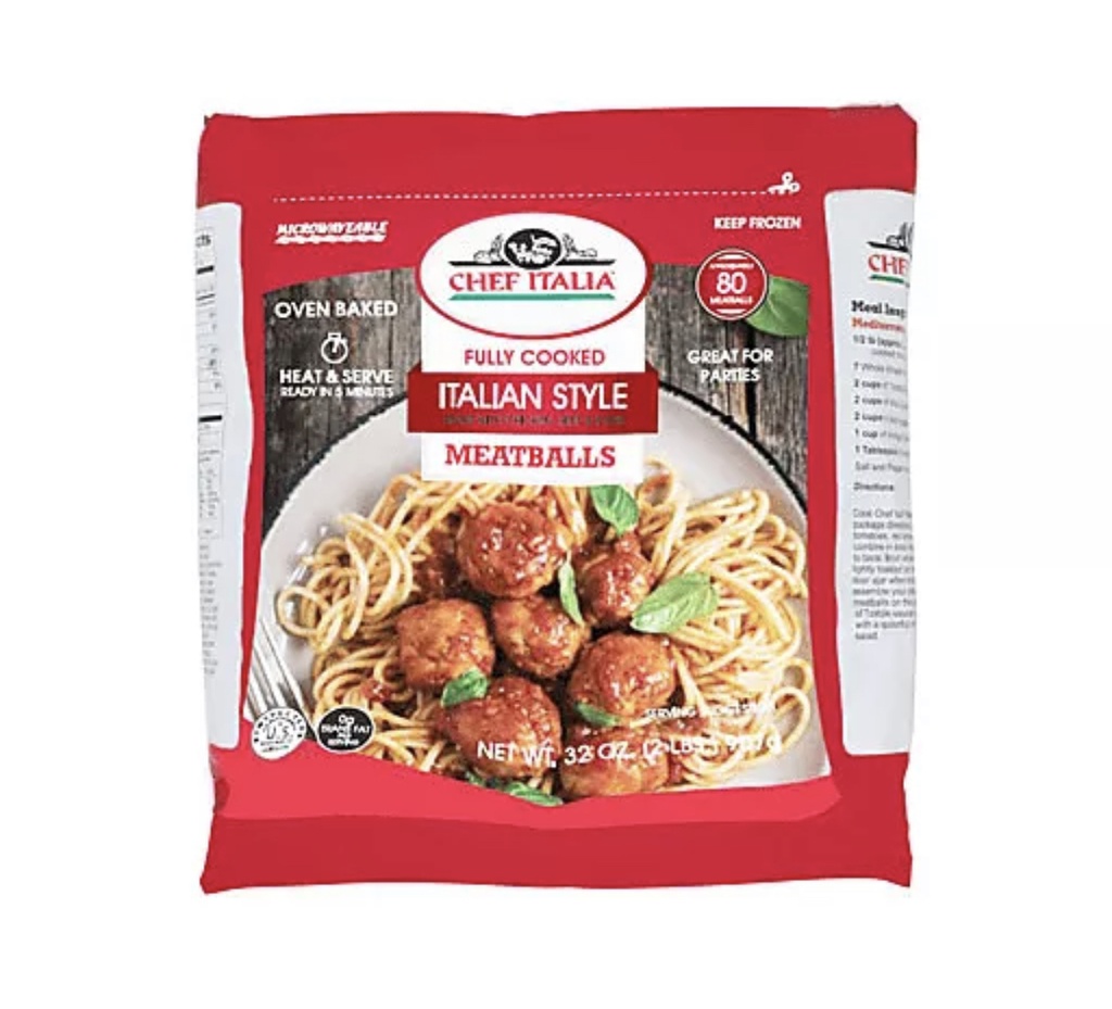ALBONDIGAS CHEF ITALIA 32oz   