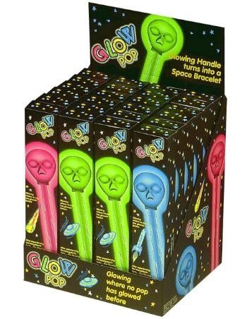 ALIEN GLOWS LOLLIPOP          