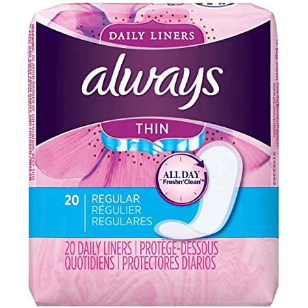 ALWAYS DAILY LINERS  PQT/20