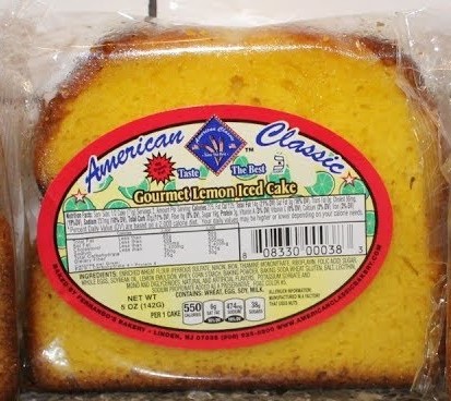 AMERICAN LEMON ICED CAKE 5oz  