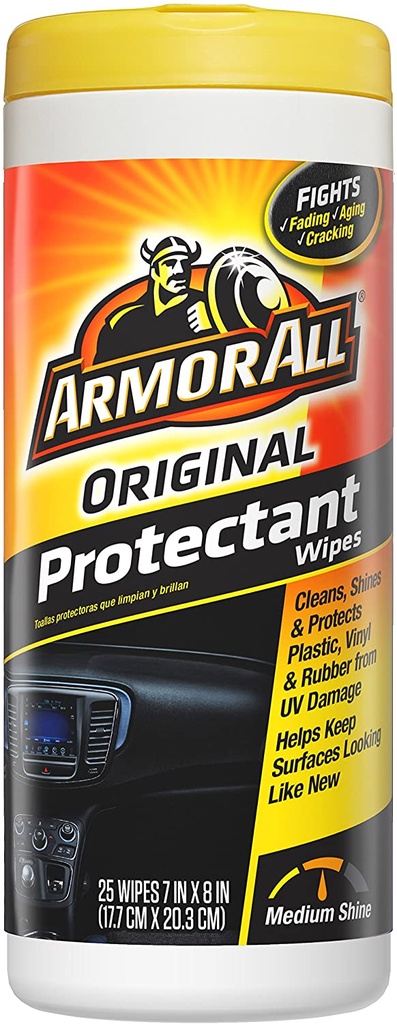 ARMOR ALL PROTECTANT 25 WIPES 