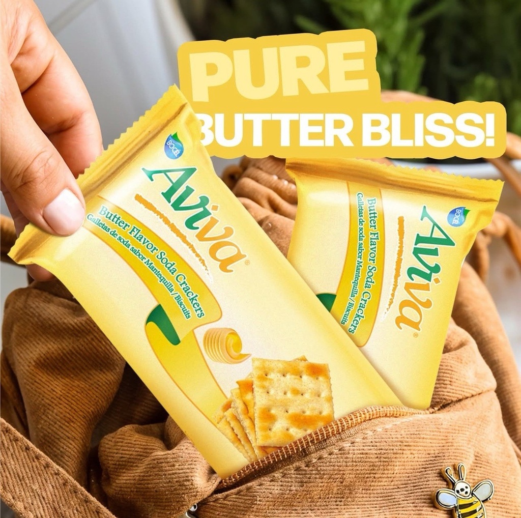 AVIVA BUTTER SODA CRACKER 1.06oz
