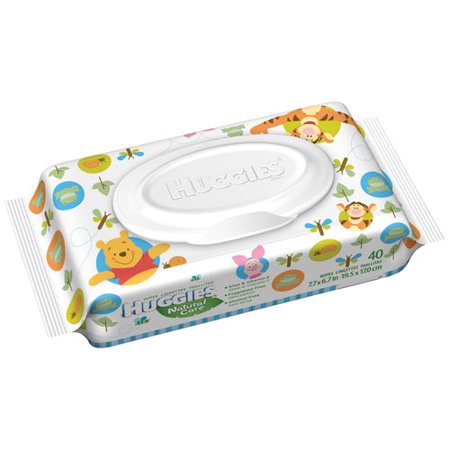 BABY WIPES HUGGIES 40 PIEZA   