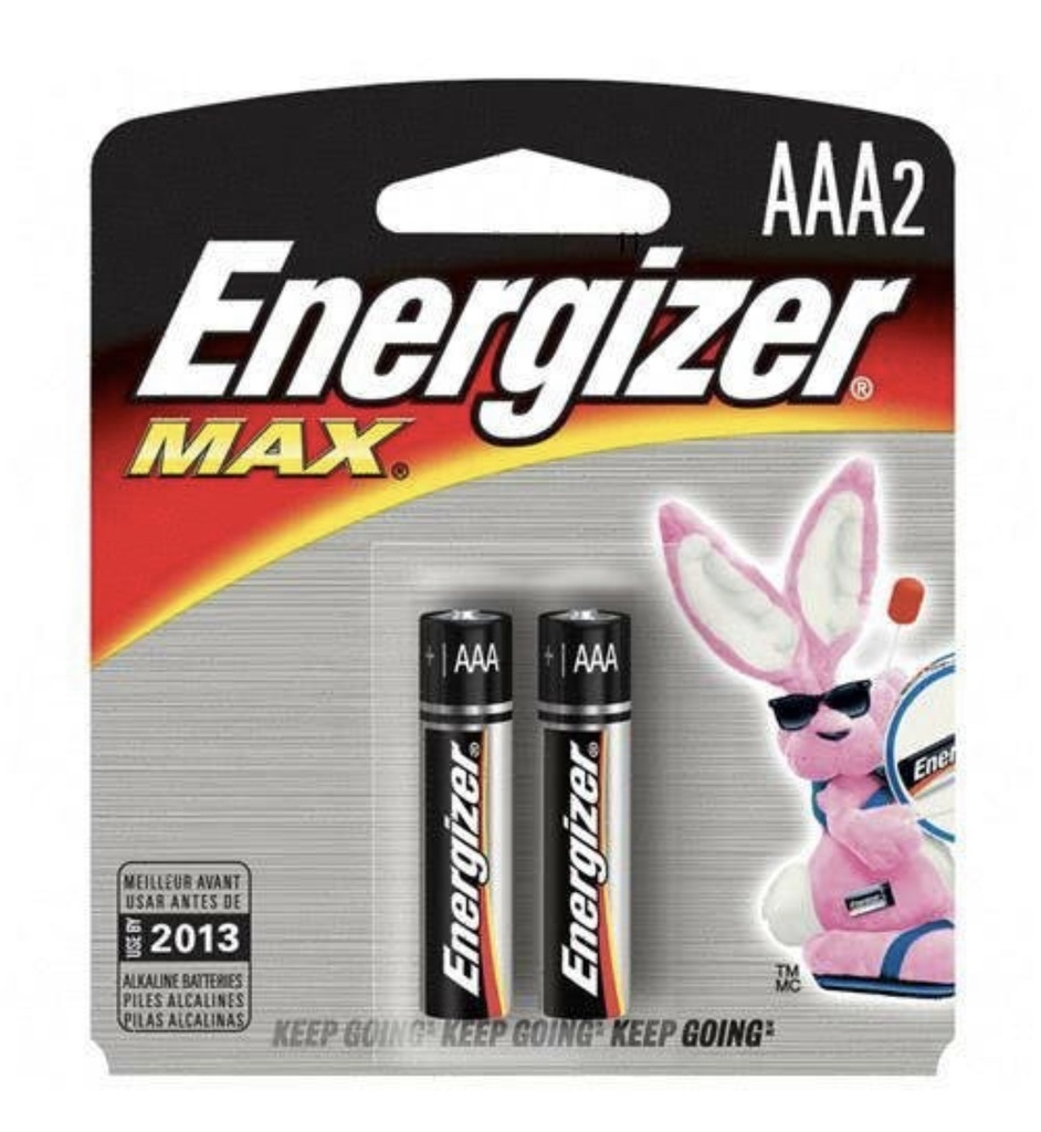 BATERIA AAA ENERGIZER PQT 2   
